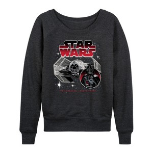 Women's - Star Wars - Tie Advanced Darth Vader Lightweight French Terry Slouchy - 1 of 4