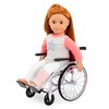 Our Generation Heals on Wheels - Wheelchair Accessory Set for 18" Posable Dolls - 3 of 4