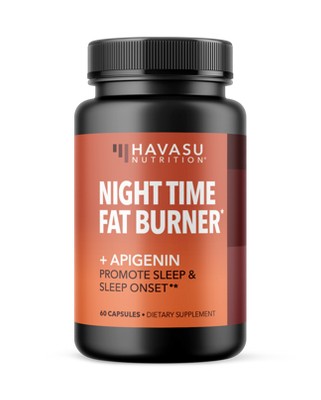 Night Time Fat Burner + Apigenin Capsules, Havasu Nutrition, 60ct