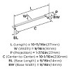 Amerock Balon Pull for Cabinets, Drawers, and Furniture - 3 of 4
