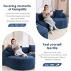 99" Chenille Compression L-Shaped Sectional Sofa with Chaise - 3 of 4