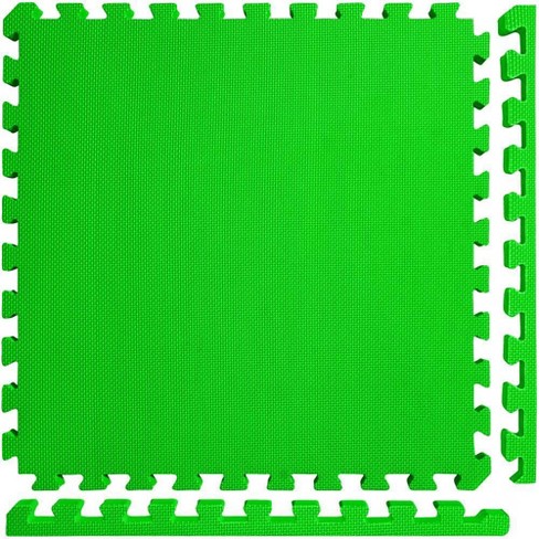 Meister X-thick 1.5 Interlocking 10 Tiles Gym Floor Mat - Green : Target