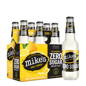 Mike's Hard Zero - 6pk/11.2 fl oz Bottles - 1 of 4