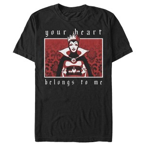 Men's Snow White and the Seven Dwarves Evil Queen Your Heart Belongs To Me Box T-Shirt - 1 of 4