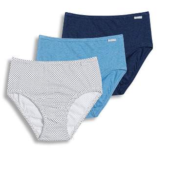Jockey Womens Supersoft French Cut 3 Pack Underwear French Cuts Viscose 7  Jazzy Floral/blue Orion/thunder Blue : Target