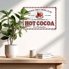 Lomsoe Christmas Metal Signs Hot Cocoa Tin Sign Vintage Print Art Poster Ornaments Wall Decor Xmas Novelty Gift 8X12 Inch - 4 of 4