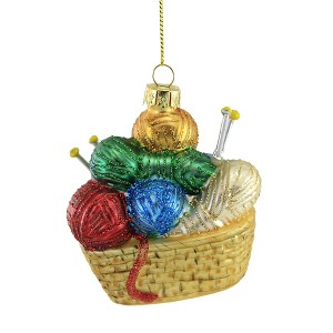 Cody Foster 3.5 Inch Knit Happens Knitting Christmas Ornament Mothers Day Tree Ornaments - 1 of 3