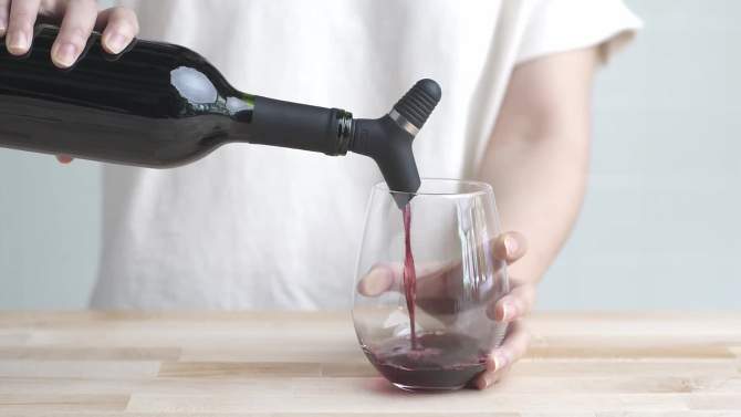 FLIP™ Stopper + Pourer by HOST®, 2 of 8, play video