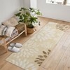 Area Rug Non-Slip Floral Washable Living Room Throw Small Stain Resistant Rugs - 3 of 4