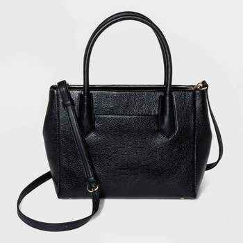 Satchel Handbag - A New Day™ Black