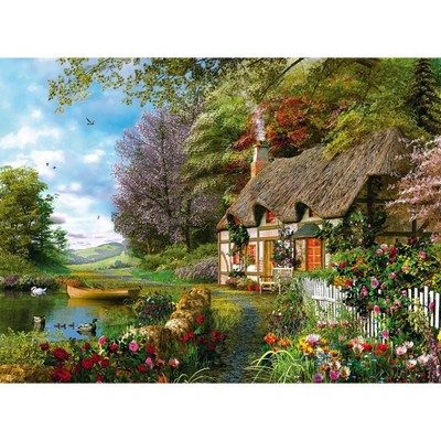 Ravensburger Country Cottage Jigsaw Puzzle - 1500pc : Target