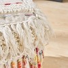 Proto Boho Wool Pouf Ivory - Christopher Knight Home: Stuffed Floor Cushion, Bohemian Decor, No Assembly Required - 3 of 4