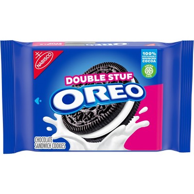 Oreo Double Stuf Chocolate Sandwich Cookies 15 35oz Target