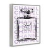 Stupell Industries Glam Black Purple Perfume Bottle, 16" x 20" - 3 of 4