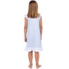 Wizard of Oz Girls Pajamas Dorothy Ruby Slippers Ruffle Nightgown - 4 of 4