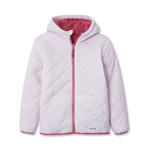 Lands' End Kids Reversible Water Resistant High Pile Insulated Jacket - 1 of 4