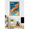 Trends International Marvel Fantastic Four: First Steps (2025) - The Human Torch Framed Wall Poster Prints - 2 of 4