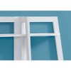 Bookshelf, Bookcase, Etagere, 3 Tier, 48"h, Office, Bedroom, White Laminate, Contemporary, Modern - 3 of 4
