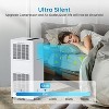 2-Pack8000 BTU Portable Air Conditioner,3-in-1AC Unit withDehumidifier Fan,Cools Up to 350 Sq.Ft Each,Includes Window KitRemote Control,White & Black - 4 of 4