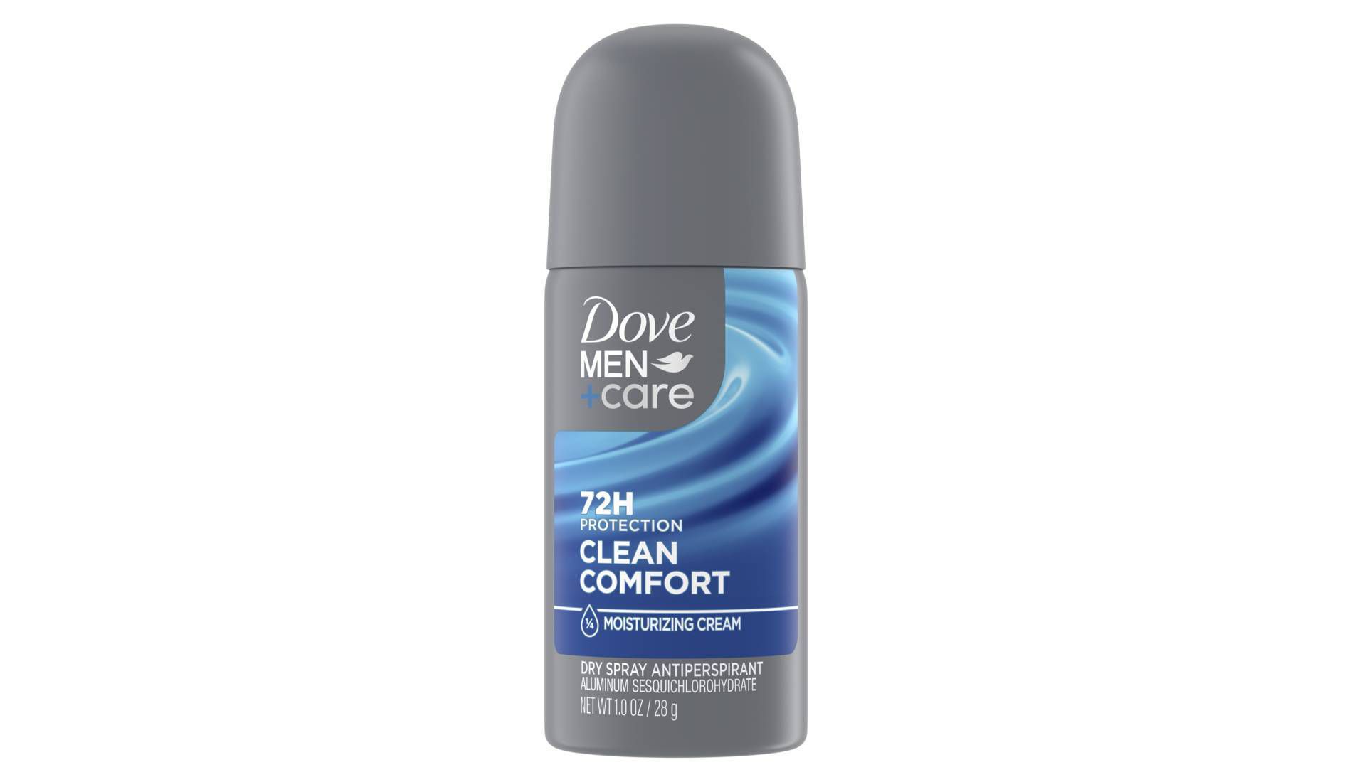 Dove Men+Care 72-Hour Clean Comfort Mini Antiperspirant & Deodorant Dry Spray - Travel Size - 1oz