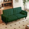Kayamas 70" Small Loveseat Sofa Small Couch for Living Room, Comfy Love Seat with Removable Washable Cover and Solid Wood Frame - 4 of 4