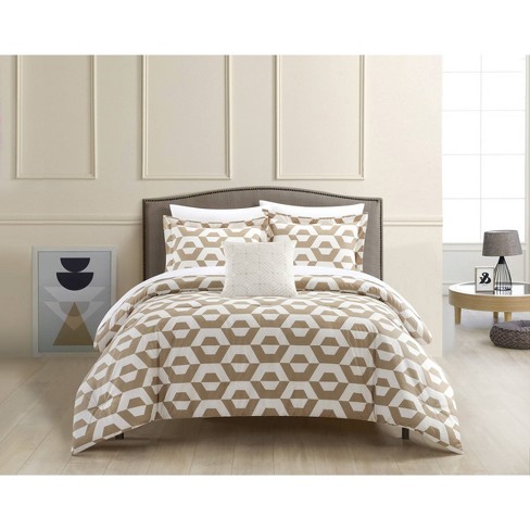 4pc Queen Myles Comforter Bedding Set