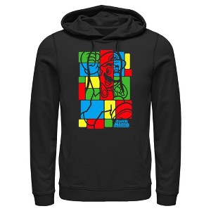 Men's Nintendo Colorful Blocks Pull Over Hoodie - 1 of 4