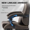 Gaming Chair, Video Game Chair with Massage Lumbar Support and Footrest, Comfortable Ergonomic Computer Chair - 3 of 4