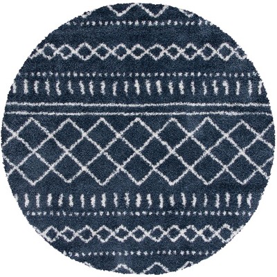 Arizona Shag ASG741 Power Loomed Indoor Rug -Safavieh