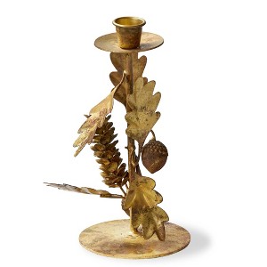 tag Oak Leaf & Acorn Taper Holder Small - 1 of 2