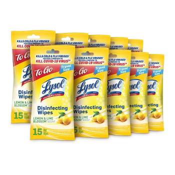 Lysol Lemon and Lime Blossom Disinfecting Wipes