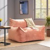 Okak Velvet Bean Bag Chair with Memory Foam, Lazy Sofa Chair Floor Chair for Living Room,Dining Room,Bedroom,Office - 2 of 4