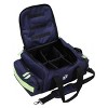 Kemp 18" Navy Blue, Black, and Yellow Green Maxi Trauma Bag - 4 of 4