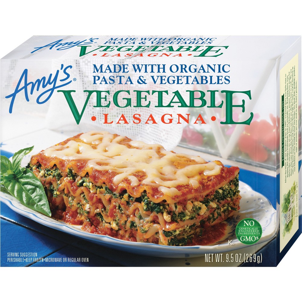 Amy's VEGETABLE LASAGNA
