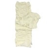 Wrapables Gathered Ruffles Baby Leg Warmers (Set of 3), Sky Blue, Foggy Gray, Cloudy White - 4 of 4