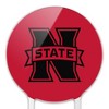 Northwestern Oklahoma State Secondary Acrylic Cake Topper Party Decoration for Wedding Anniversary Birthday Graduation - 3 of 4