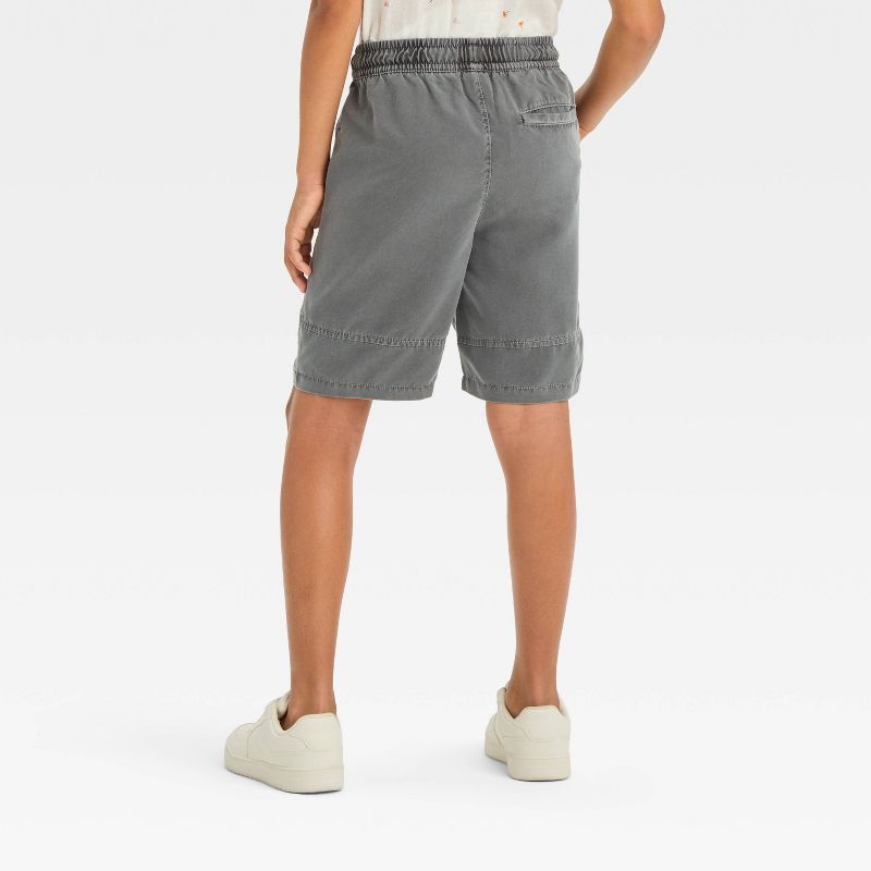 Boys' Washed Woven Shorts with Drawstring - art class™, 3 of 5