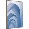 23" x 33" The Foot of The Great by Joeri Hendriks Framed Canvas Wall Art Print - Amanti Art: Modern Decor, Lithograph - 2 of 4