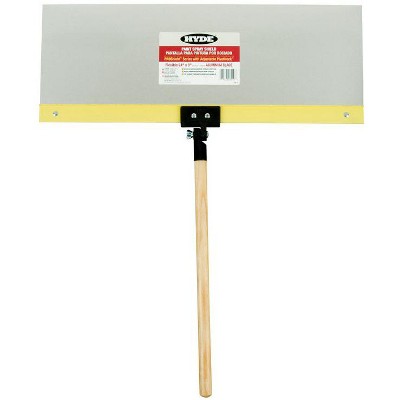 Hyde ProShield 9 in. W X 24 in. L Silver Aluminum Paint Spray Shield