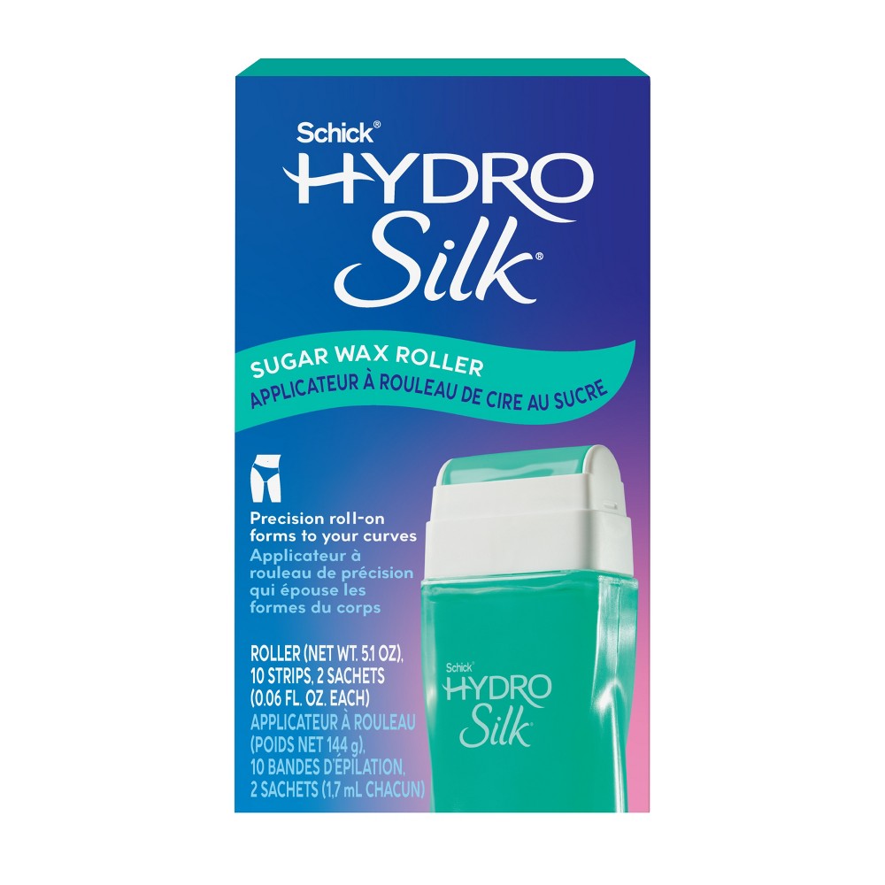 Schick Hydro Silk Sugar Wax Roller, Body Wax Kit – 5.1 oz