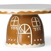 Ceramic Cake Stand Brown - Bullseye's Playground™ - 4 of 4