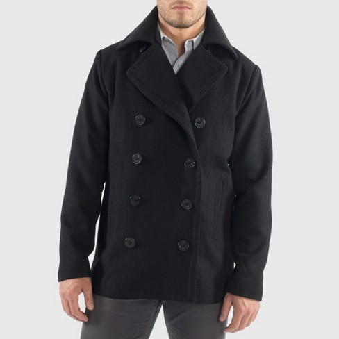 Pea coat for sale mens best sale