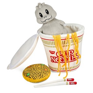 NECA Nissin x Godzilla 10" Interactive Plush Godzilla in Cup Noodles Action Figure - 1 of 4