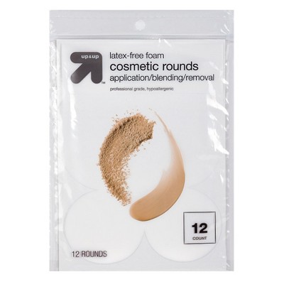 Latex Free Cosmetic Rounds - 12ct - up & up™