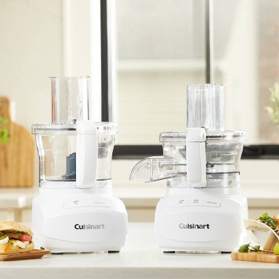 Cuisinart 9 Cups 350W Core Food Processor White FP-9CF: Continuous Feed, Reversible Disc, Dishwasher-Safe Parts