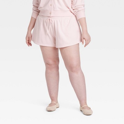 Women's Mid-Rise French Terry Pull-On Shorts - Universal Thread™
