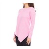 Women's Asymmetric Hem Sweater - Karen Kane - 2 of 3