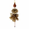 Italian Ornaments 7.25 In Brandy In Bronze Dress Ornament Italian Christmas Tree Ornaments - 3 of 4