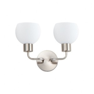 Maxim Lighting Coraline 2 - Light Wall Light in  Satin Nickel - 1 of 3