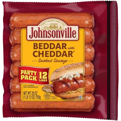 Johnsonville Beddar with Cheddar Party Pack - 28oz